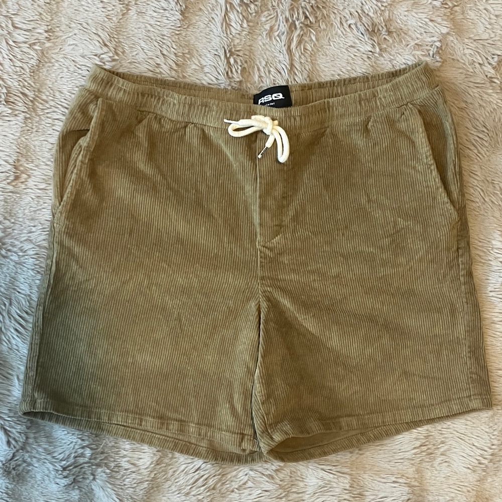 RSQ Beige Corduroy Shorts